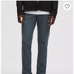 Lululemon ABC Classic-fit 5 pocket grey pant 28L